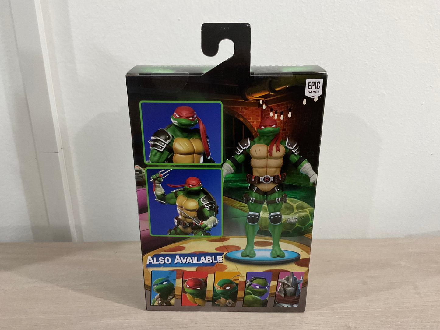 NECA Fortnite x Teenage Mutant Ninja Turtles Ultimate Raphael 7-Inch Scale Action Figure
