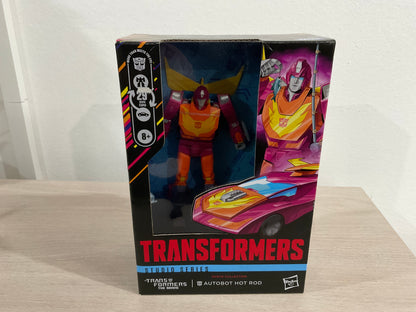 Transformers Studio Series MTMTE Collection Autobot Hot Rod Voyager Class Action Figure – The Transformers: The Movie