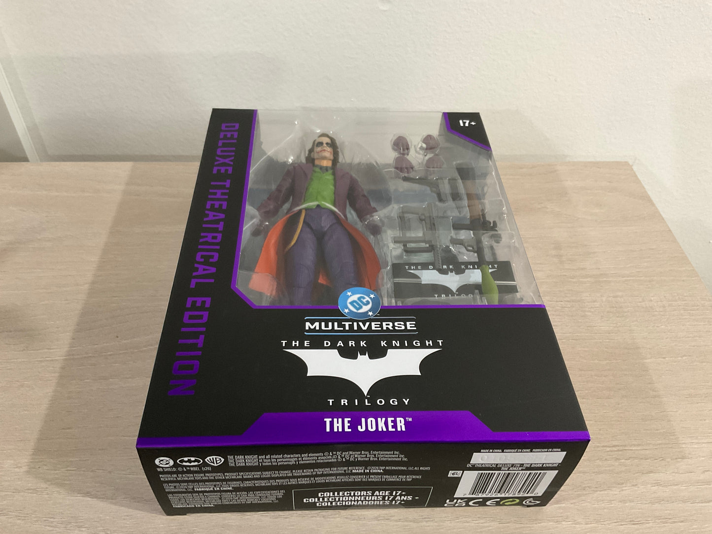 McFarlane Toys DC Multiverse Deluxe Theatrical Edition The Dark Knight Joker 7-Inch Action Figure