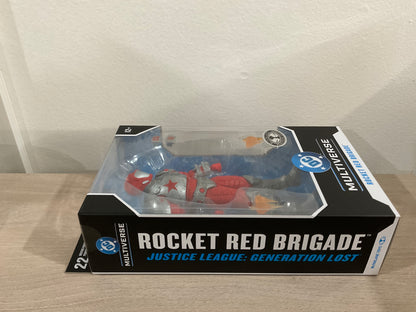 DC Multiverse Wave 25 Rocket Red Brigade (Justice League: Generation Lost) Platinum Chase 7″ Action Figure