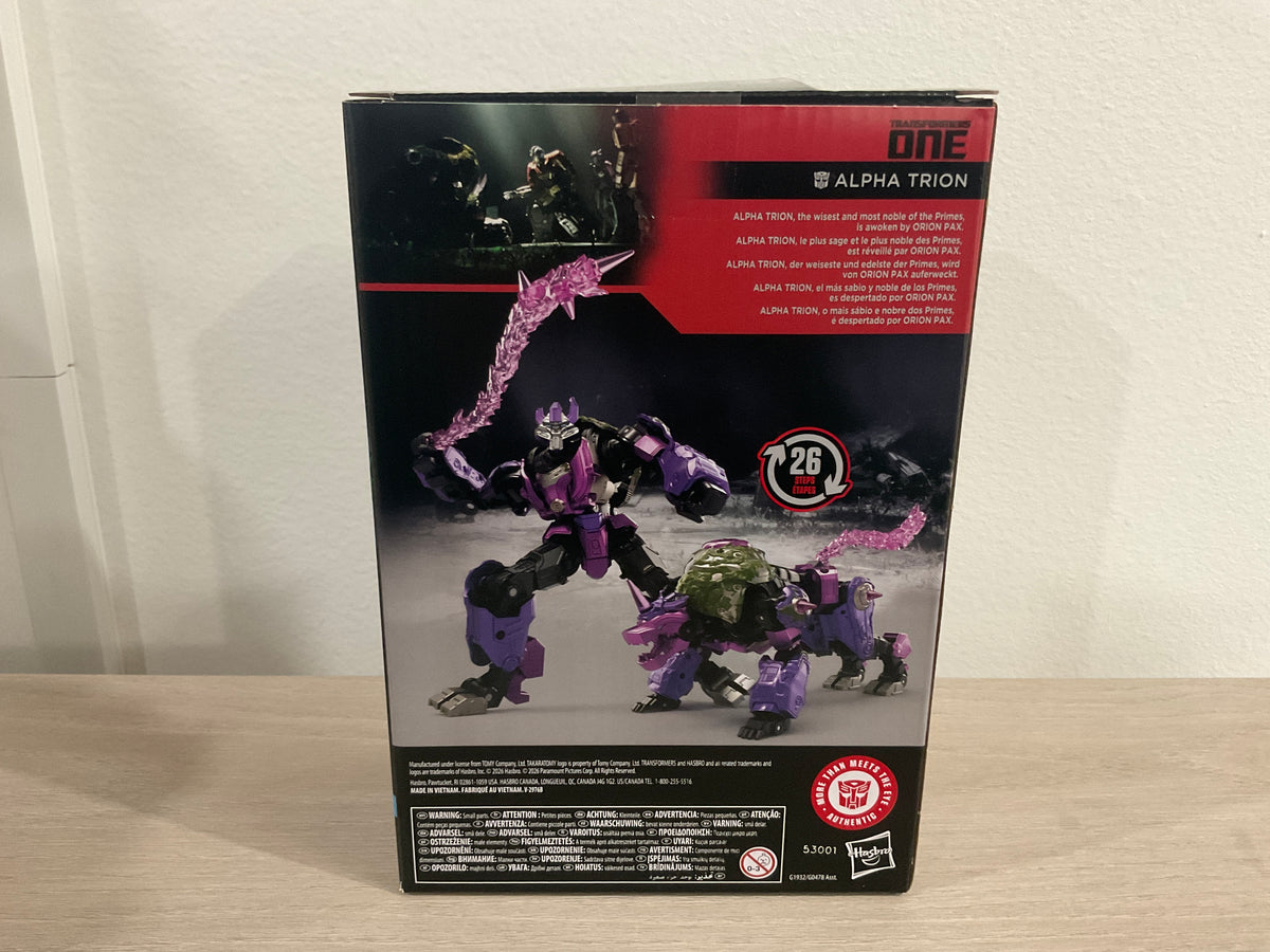 Transformers Studio Series Voyager Class Transformers One Alpha Trion Action Figure - Substandard Box