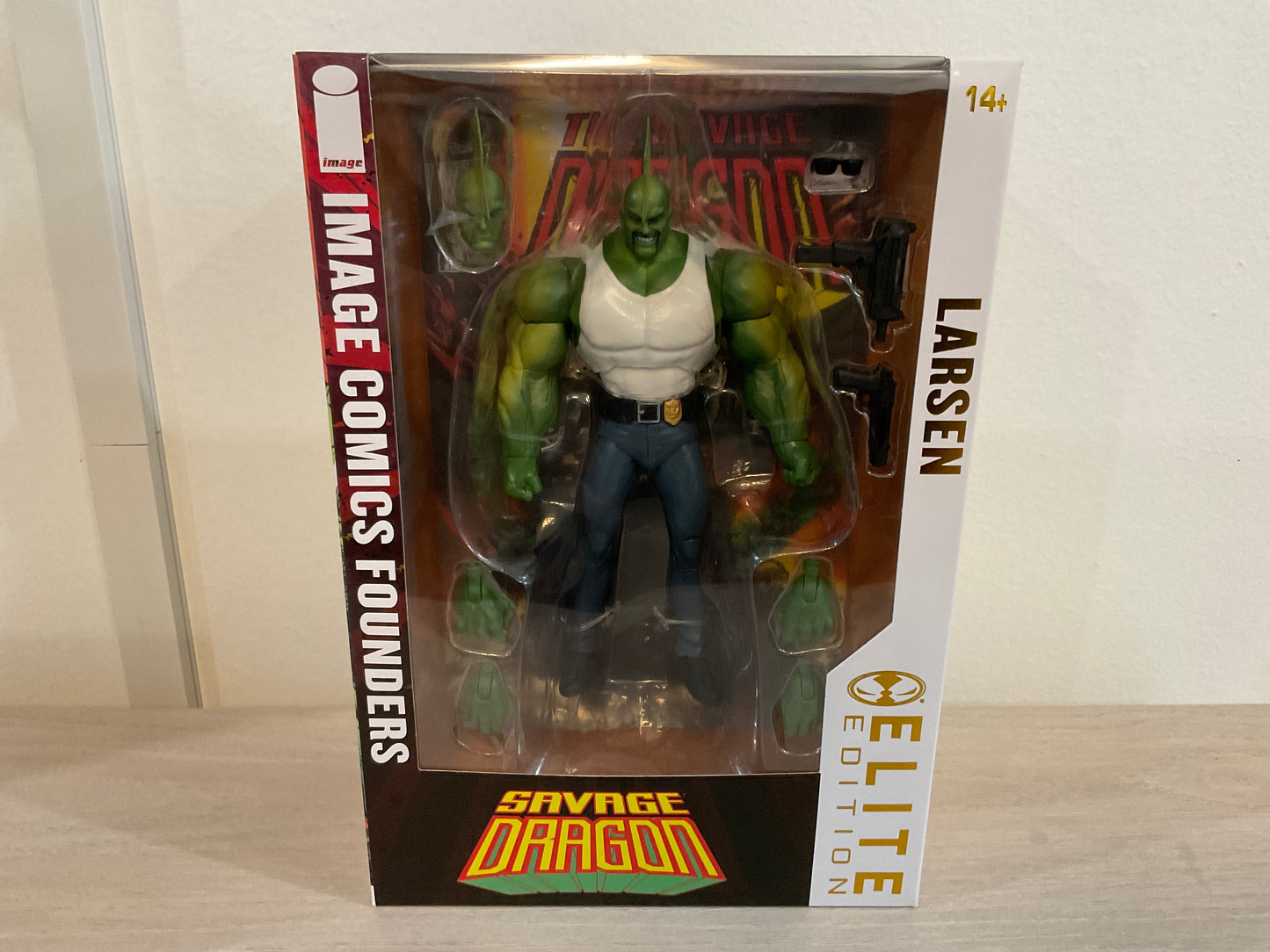 Savage Dragon Image Comics Founders Series McFarlane Elite Edition 7-Inch Deluxe Action Figure