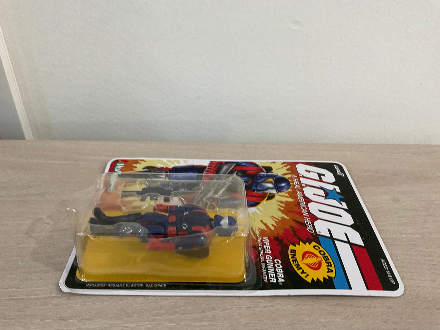 G.I. Joe Super7 ReAction+ Cobra Viper Gunner 4" Action Figure