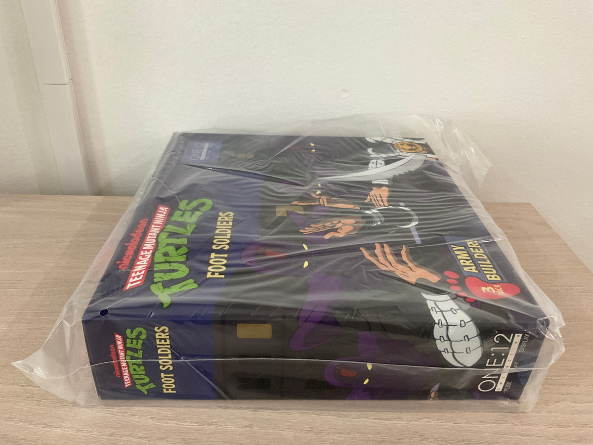 Mezco One:12 Collective TMNT Foot Soldiers Army Builder Set – Cartoon Version