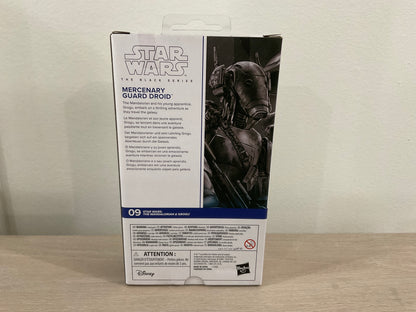 Star Wars The Black Series Mercenary Guard Droid First Edition #09 6-Inch Action Figure