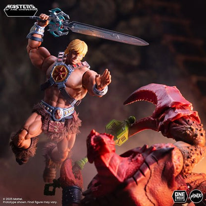 MOTU200X He-Man 1/12 Scale Action Figure by Mondo