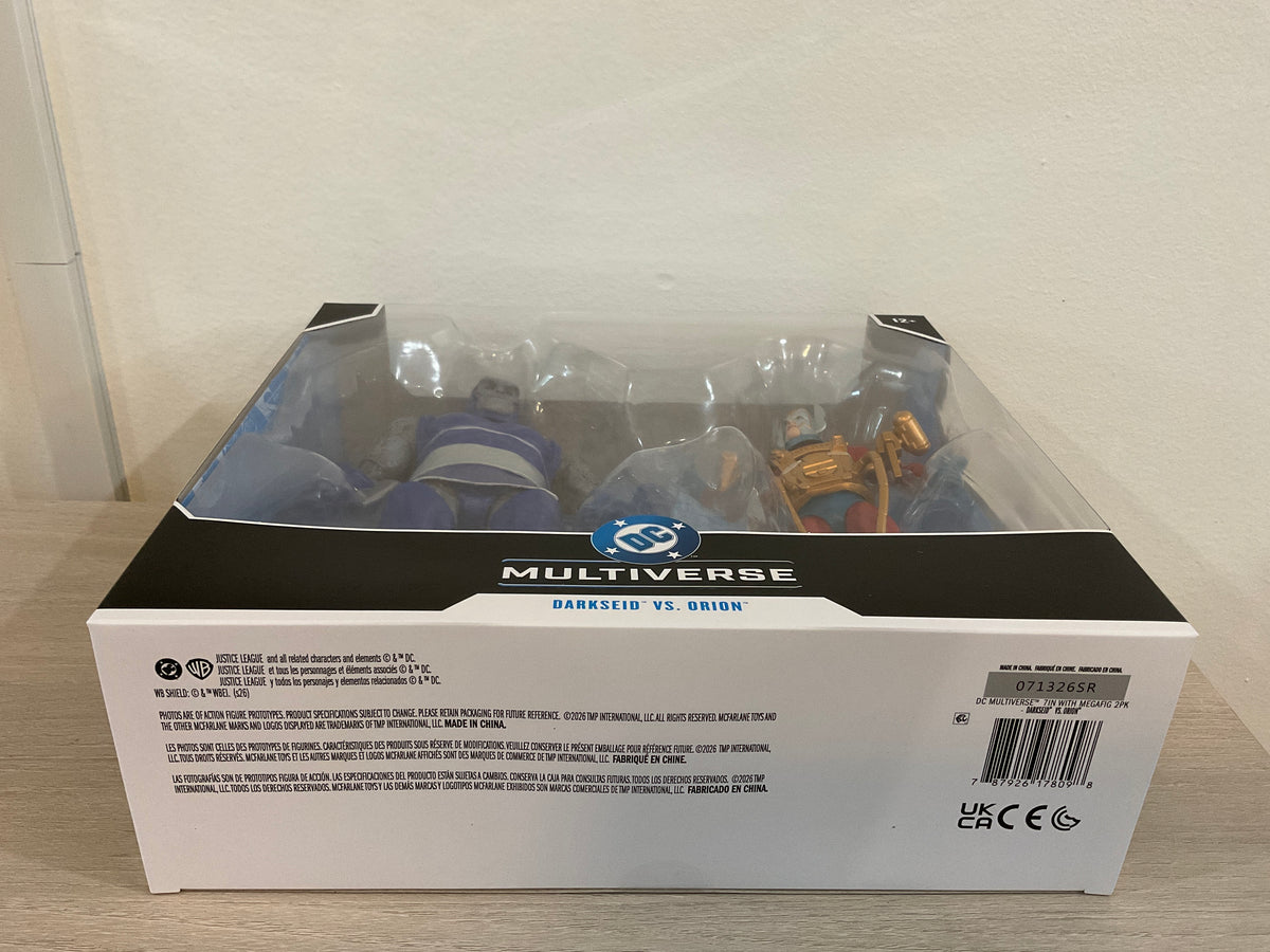 DC Multiverse Darkseid vs. Orion 7" & Megafig Action Figure 2-Pack – McFarlane Toys