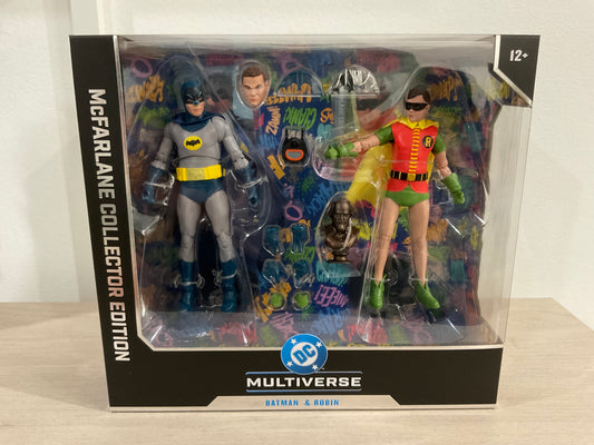 DC Multiverse Batman & Robin Classic TV Series Collector Edition #5 7-Inch Action Figure 2-Pack
