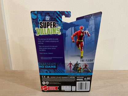 The Flash Action Figure – DC Super-Villains Series 01 6-Inch Figure by Mattel