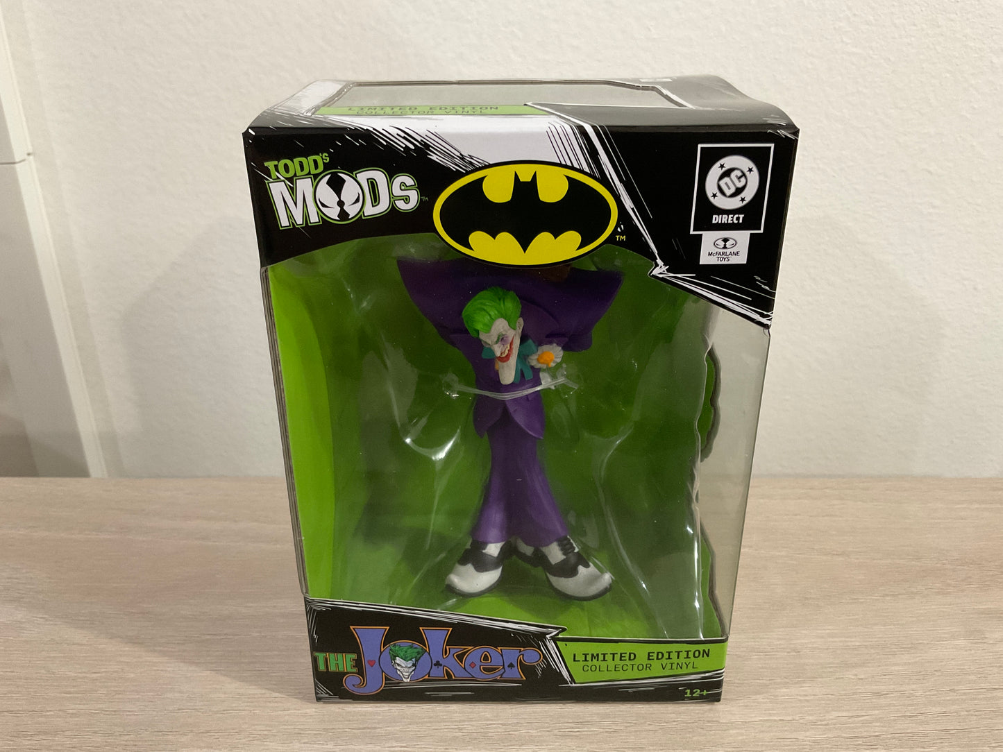DC Direct Collector Vinyl Wave 5 The Joker Todd's Mods Limited Edition 4 1/2-Inch Scale Posed Figure