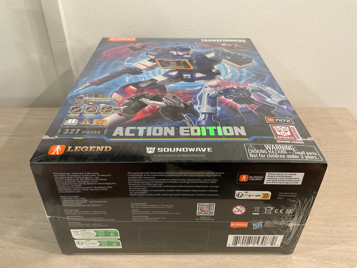 Transformers Action Edition G1 Soundwave AE03 Blokees Model Kit