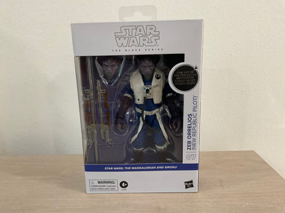 Star Wars The Black Series Zeb Orrelios Deluxe First Edition 6" Action Figure