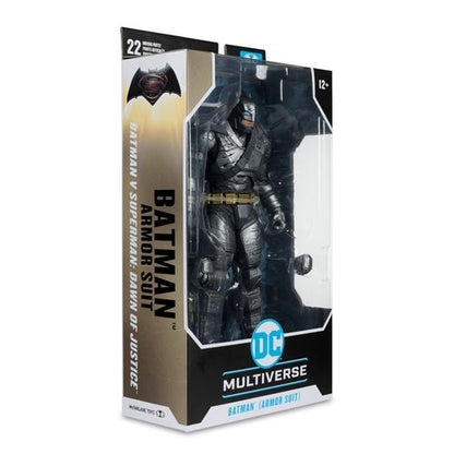 DC Multiverse Wave 20 Batman Armored Suit Batman v Superman: Dawn of Justice 7-Inch Scale Action Figure