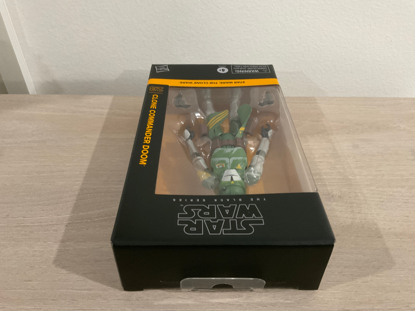 Star Wars The Black Series Clone Commander Doom – The Clone Wars 6-Inch Action Figure