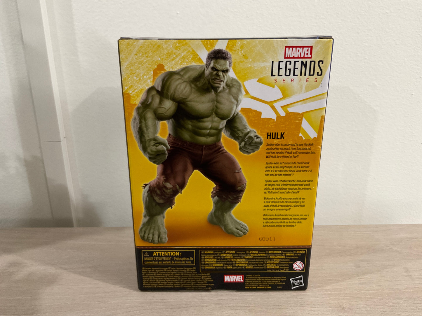 Spider-Man: Brand New Day Marvel Legends Series Hulk Deluxe 6-Inch Action Figure