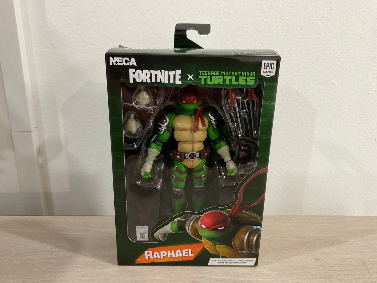 NECA Fortnite x Teenage Mutant Ninja Turtles Ultimate Raphael 7-Inch Scale Action Figure