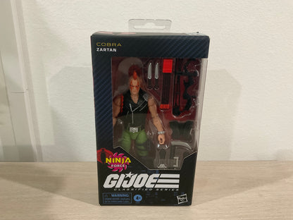G.I. Joe Classified Series #192 Ninja Force Zartan 6-Inch Action Figure - Substandard Box