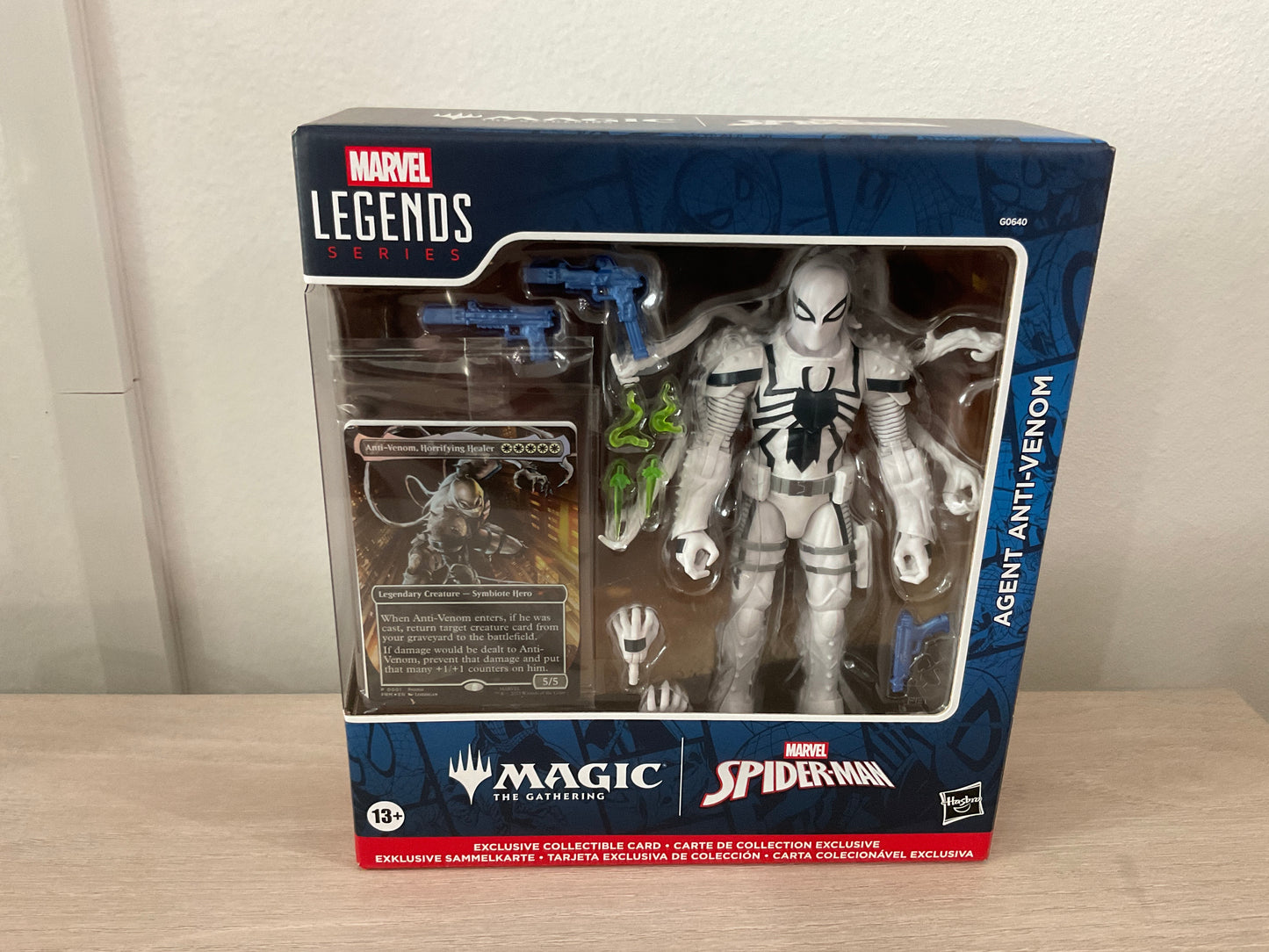 Marvel Legends 6-Inch Agent Anti-Venom (MTG Edition, with Foil Card)
