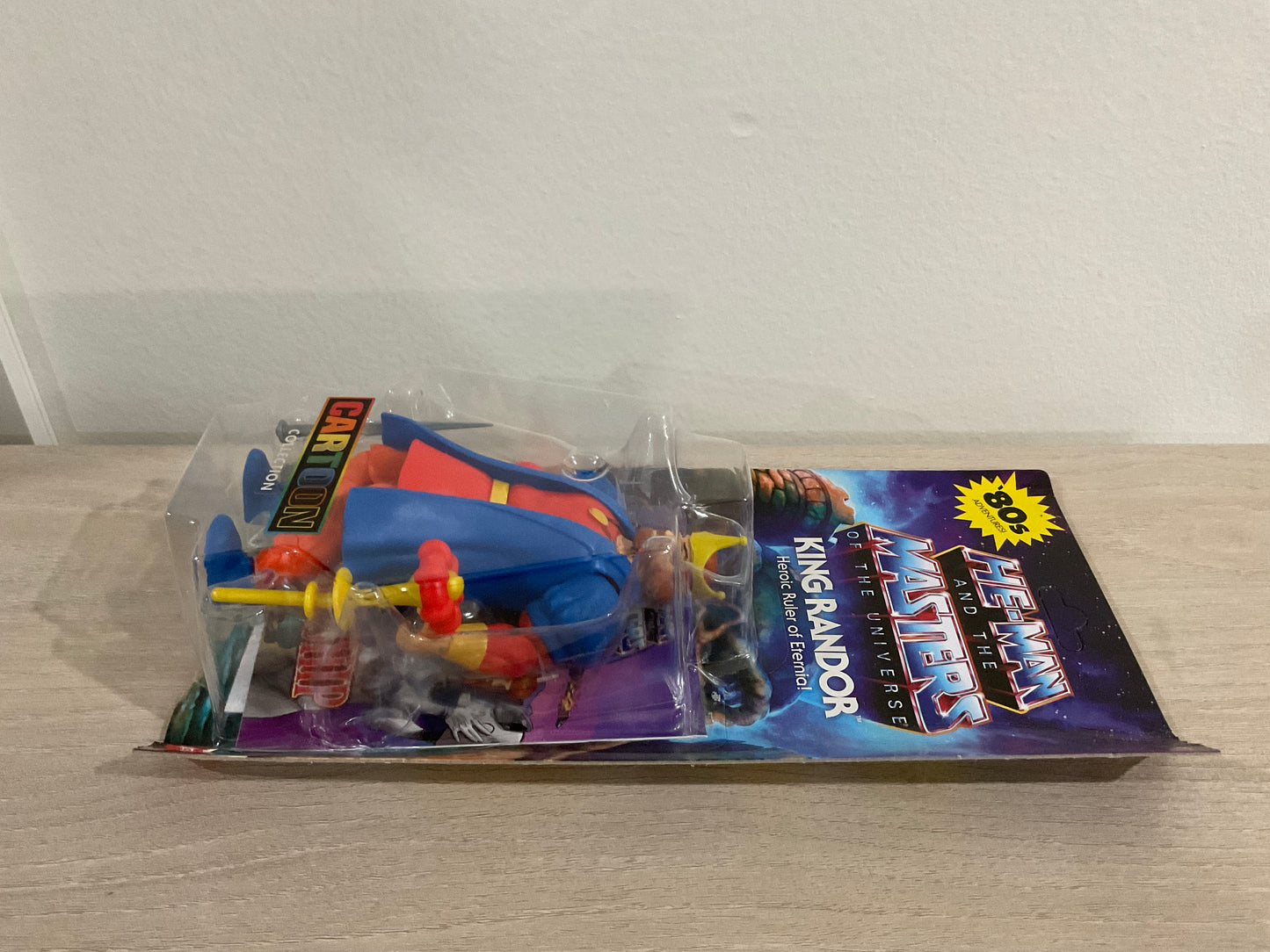 Masters of the Universe Origins King Randor Cartoon Collection 5.5-Inch Figure Mattel - Substandard Card 3