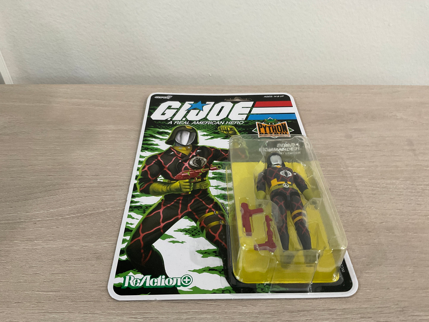 G.I. Joe ReAction+ Cobra Commander (Python Patrol) 3.75-Inch Action Figure – Super7 (1)