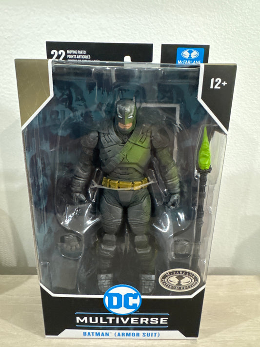 DC Multiverse Armored Batman – Dawn of Justice Platinum Chase 7" Figure