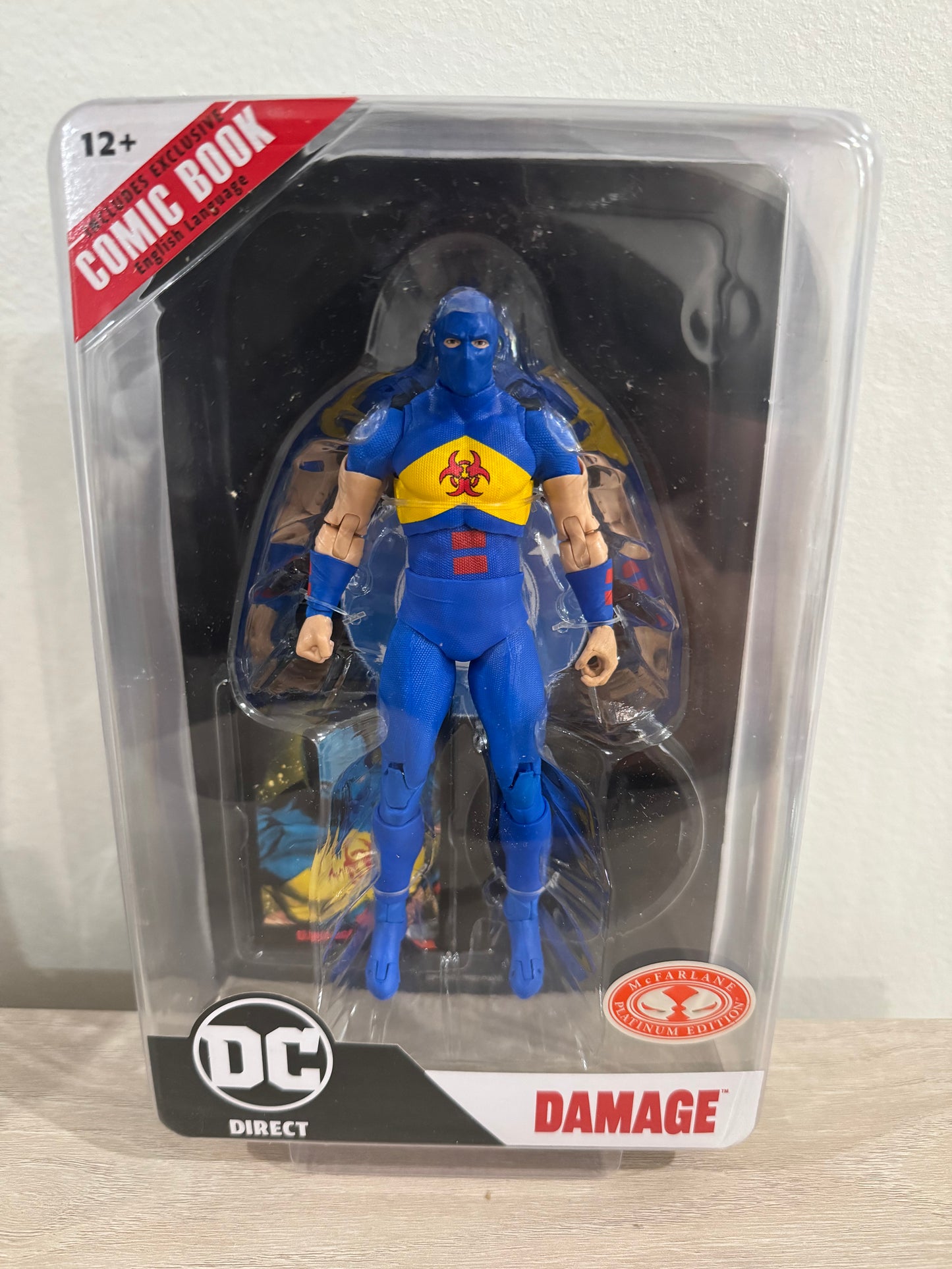 Justice Society of America – Damage (Kingdom Come) Page Punchers Red Platinum Edition 7-Inch Action Figure
