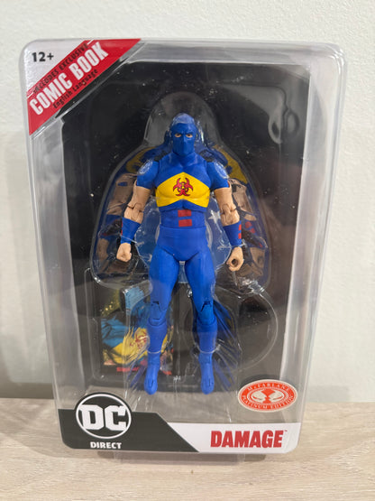 Justice Society of America – Damage (Kingdom Come) Page Punchers Red Platinum Edition 7-Inch Action Figure