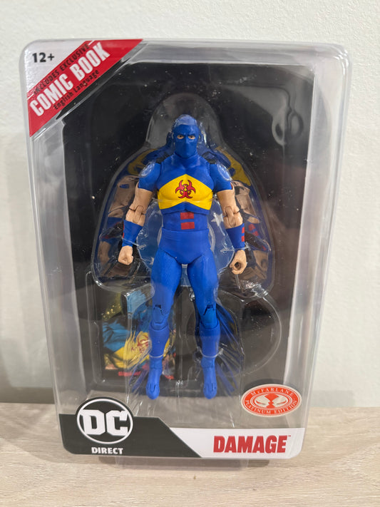 Justice Society of America – Damage (Kingdom Come) Page Punchers Red Platinum Edition 7-Inch Action Figure