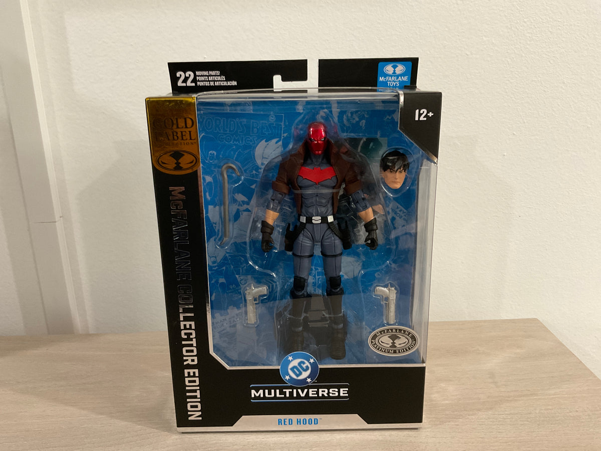 DC Multiverse Red Hood (Under the Red Hood) McFarlane Collector Platinum Edition #65 7" Figure