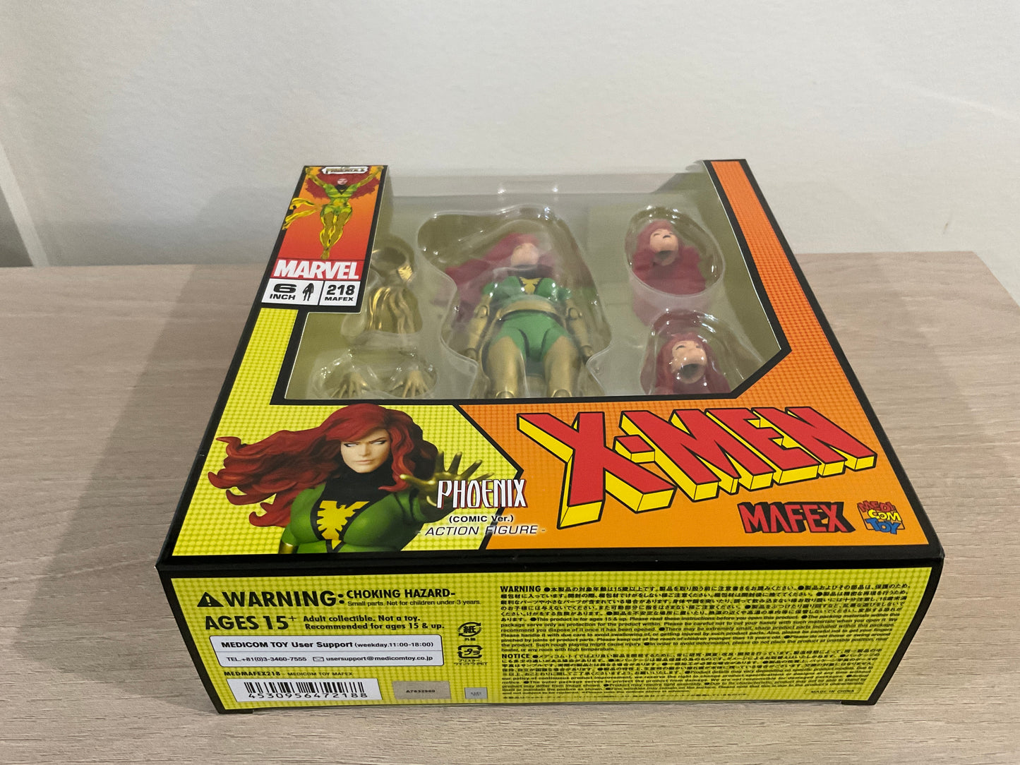 MAFEX No.218 Phoenix Comic Version 6-In Action Figure X-Men