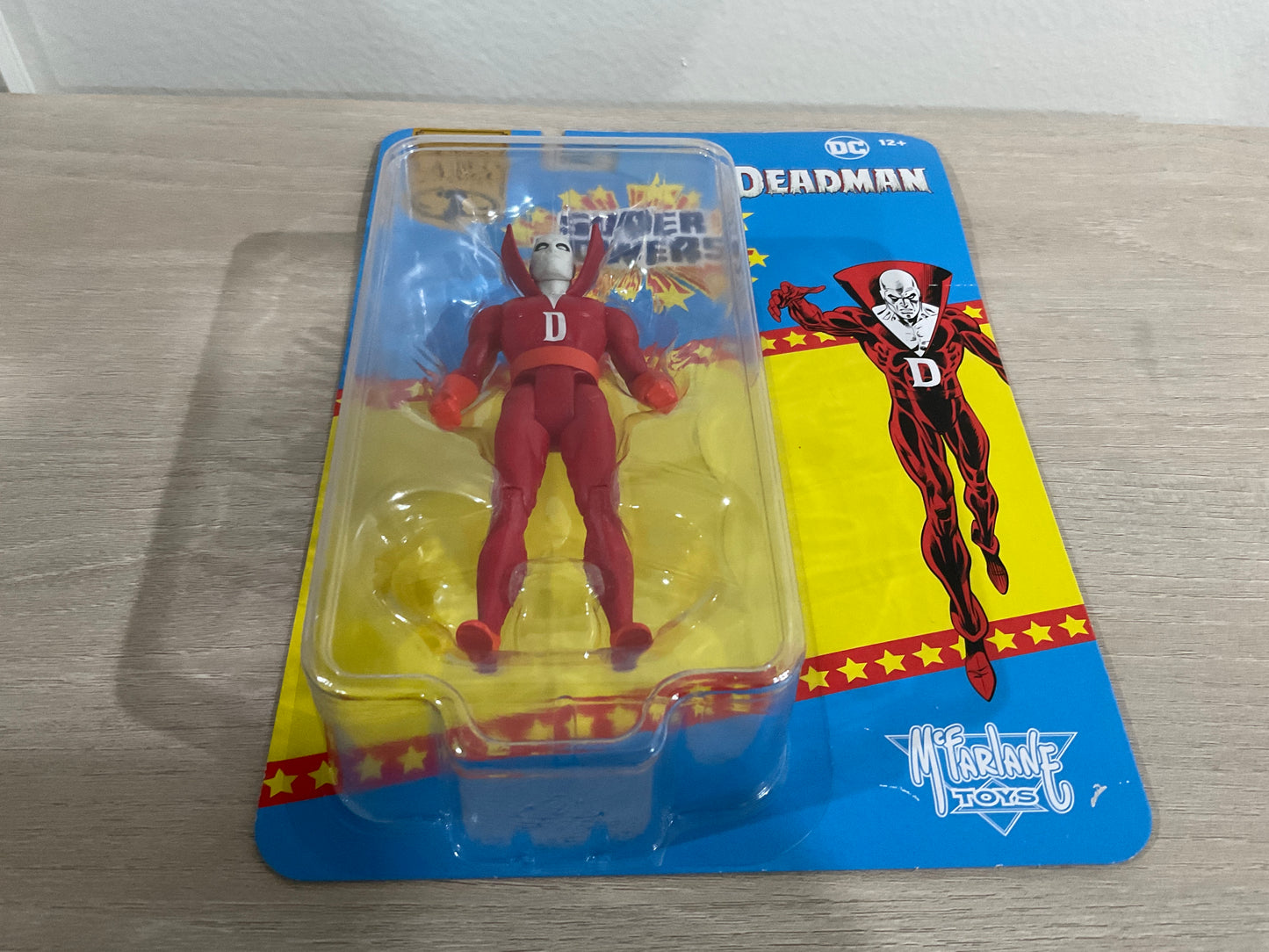 Deadman (DC Super Powers) 4.5″ Gold Label Figure – Exclusive Substandard Card 1