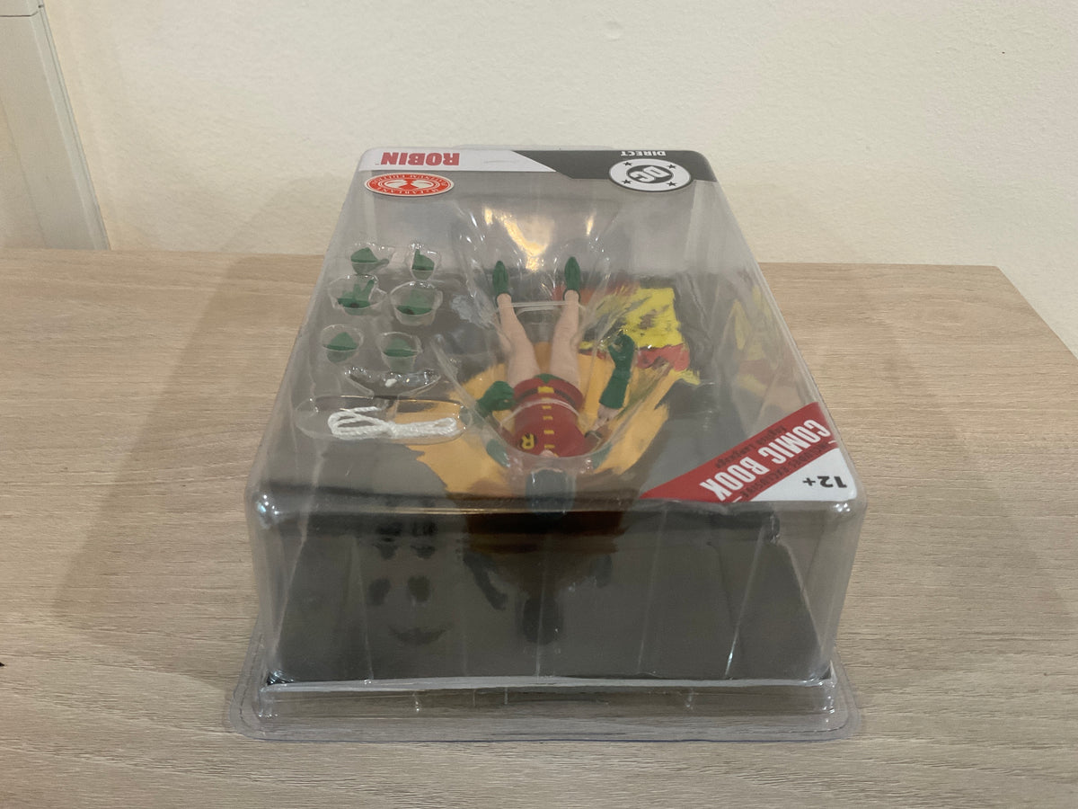 DC Direct Robin Dick Grayson (Batman #1) Red Platinum 7" Action Figure with Comic