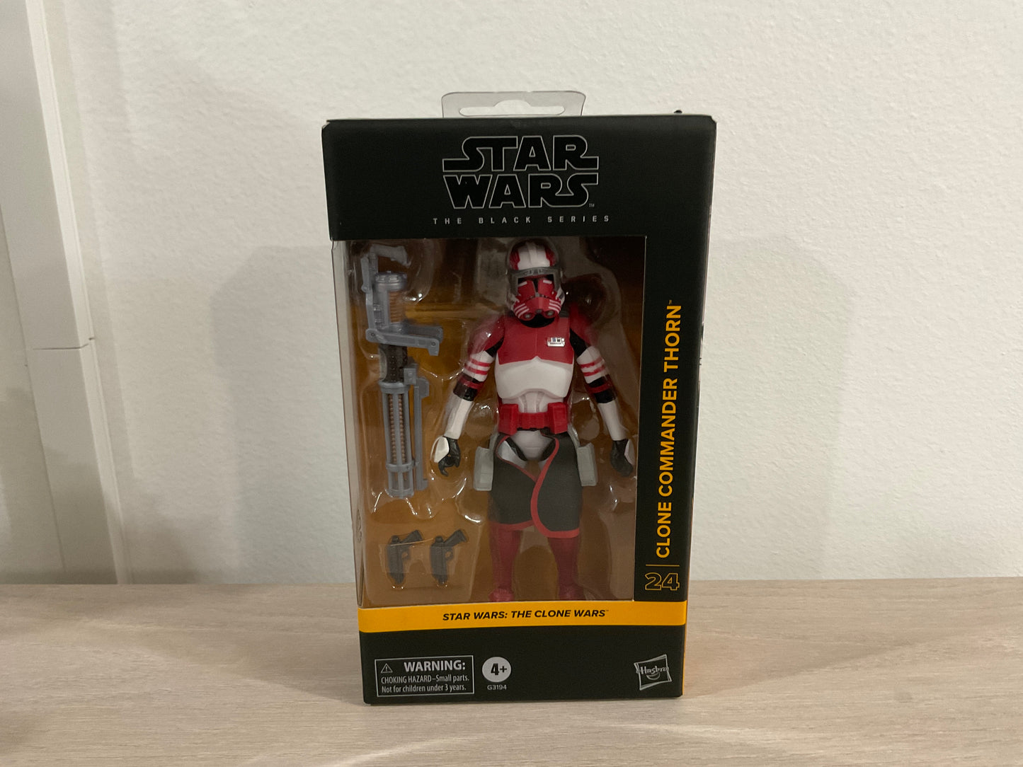 Star Wars The Black Series Clone Commander Thorn – The Clone Wars 6-Inch Action Figure