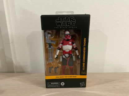 Star Wars The Black Series Clone Commander Thorn – The Clone Wars 6-Inch Action Figure