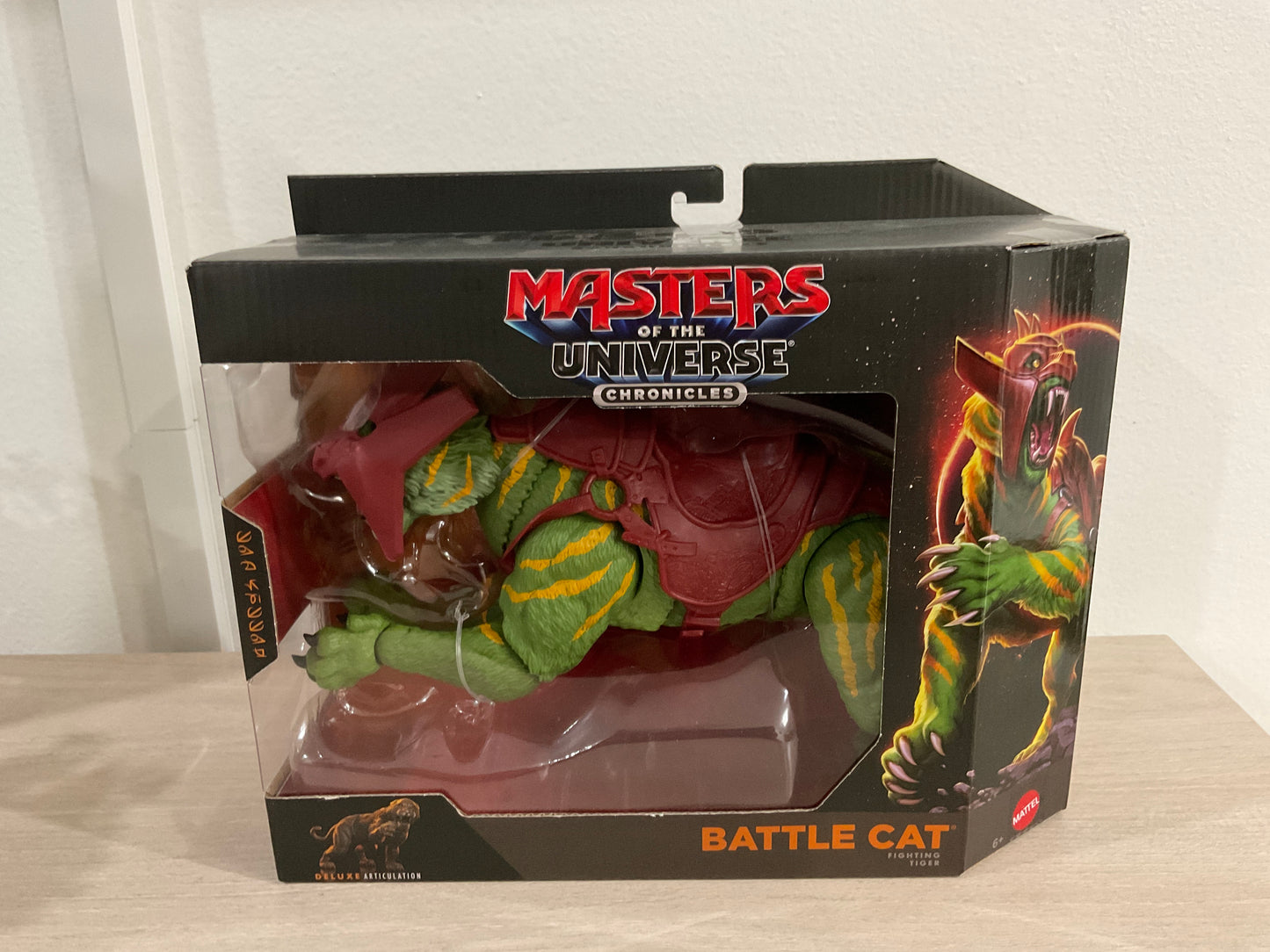 Masters of the Universe Chronicles Battle Cat 2026 Movie Accurate 6.5-Inch Scale Heroic Tiger Figure