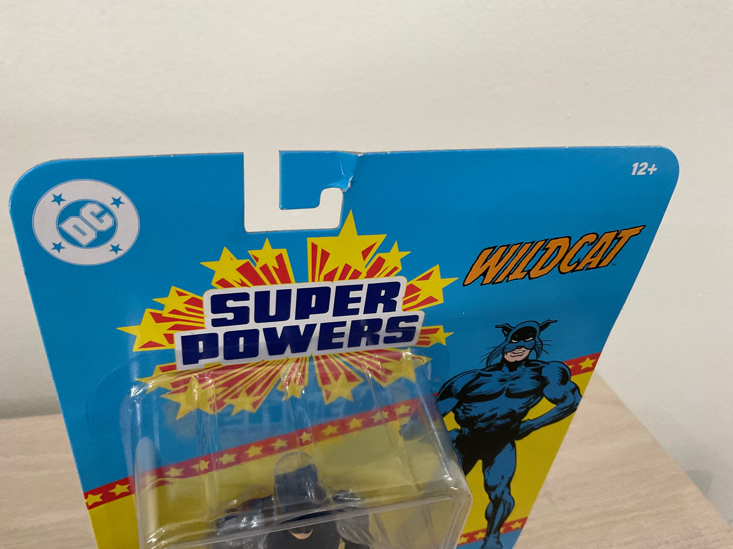 DC Super Powers Wildcat 4 1/2-Inch Scale Action Figure Substandard Card