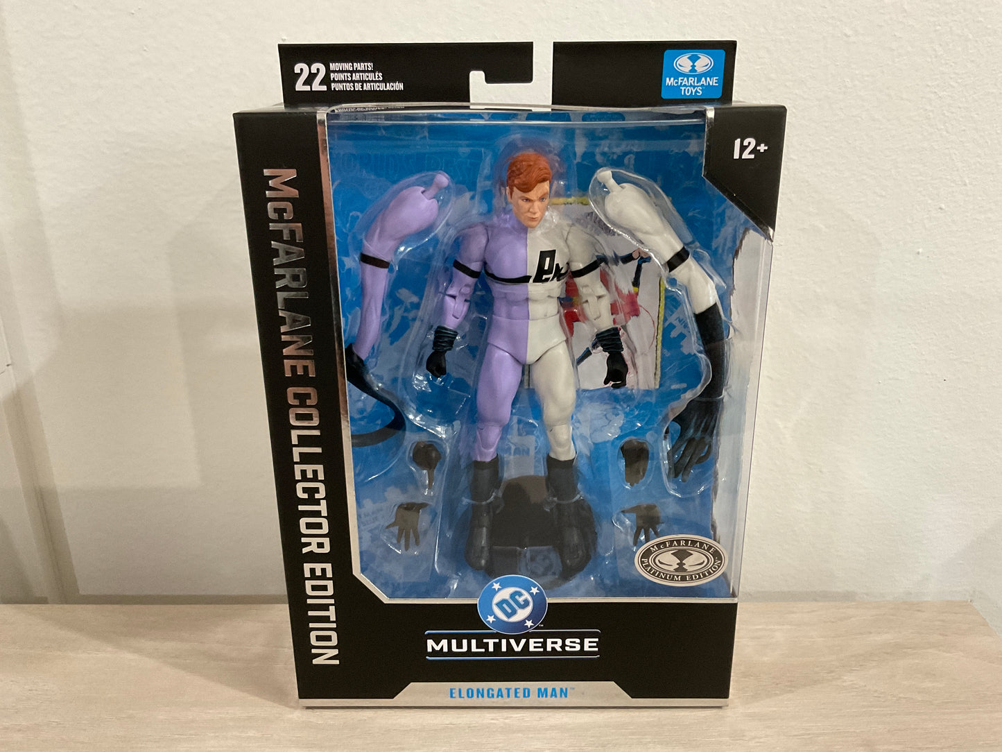 DC McFarlane Collector Edition Wave 13 #50 Elongated Man (DC Classics) 7″ Action Figure – Platinum Chase
