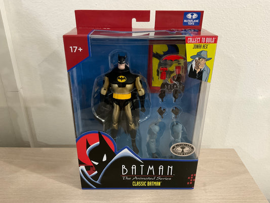 Batman: The Animated Series (1992) – Classic Batman Platinum Edition 6" Action Figure – McFarlane Toys (Jonah Hex Build-A-Figure)