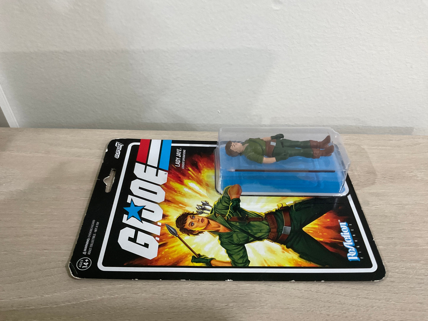 G.I. Joe Super7 ReAction Lady Jaye 3.75-Inch Action Figure Substandard