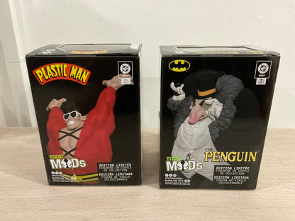DC Direct Collector Vinyl Wave 6 Todd's Mods Plastic Man & The Penguin Limited Edition Bundle (2-Pack)