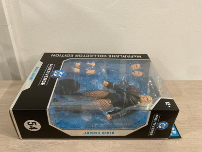 McFarlane DC Multiverse Black Canary (DC Rebirth #54) Collector Edition Wave 14 7-Inch Figure