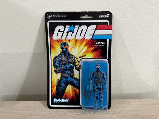G.I. Joe Firefly (Comic Colors) ReAction 3.75-Inch Action Figure - Punched
