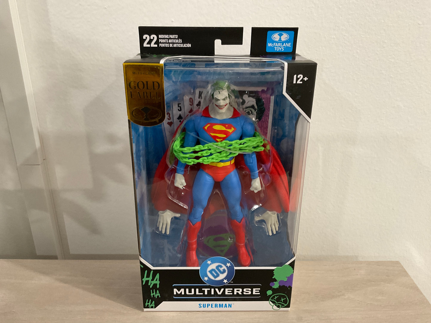 DC Multiverse Superman #9 (Jokerized) – Gold Label 7-Inch Action Figure
