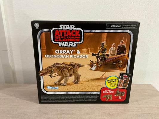 Star Wars: The Vintage Collection Orray & Geonosian Picador Deluxe Creature and Figure Set
