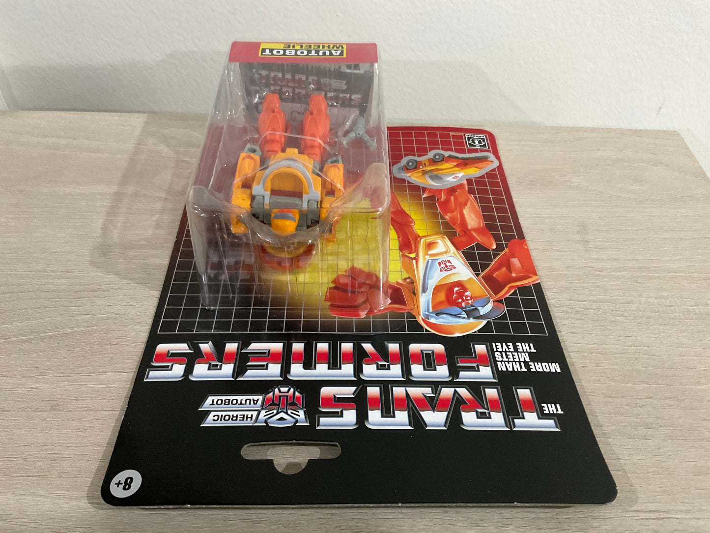Transformers Retro G1 Autobot Wheelie 4.5-In Action Figure Hasbro