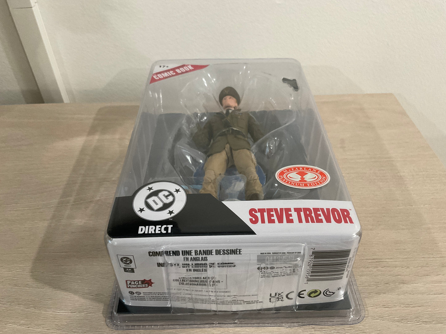 Wonder Woman – Steve Trevor (Wonder Woman #1) Page Punchers Red Platinum Edition 7" Scale