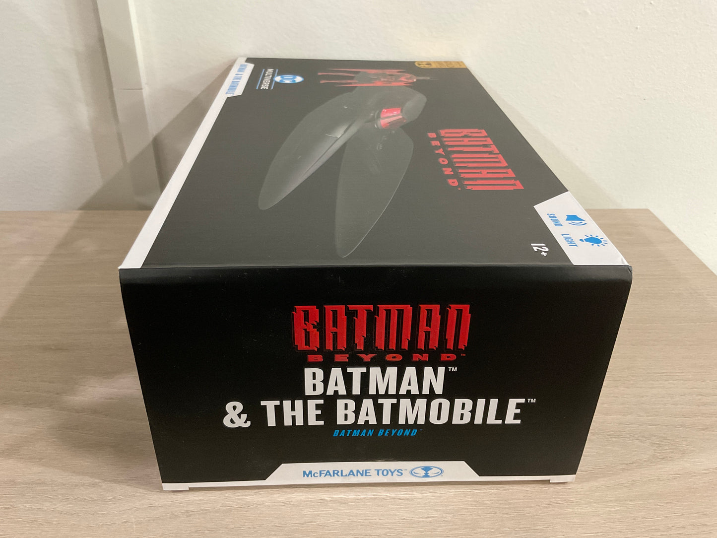 McFarlane Batman & Batmobile Batman Beyond Gold Label Vehicle with Lights and Sound