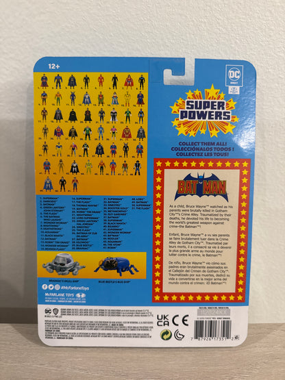 DC Super Powers Batman Unmasked 4.5" Action Figure