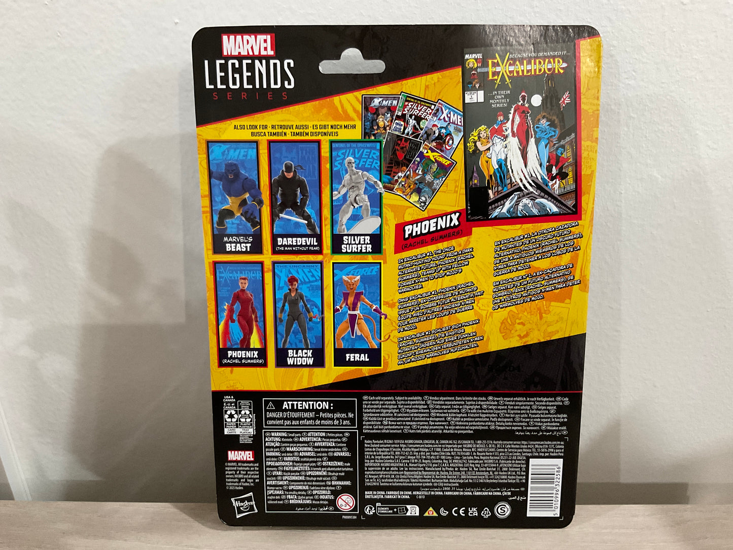 Marvel Legends Series Phoenix (Rachel Summers) – Excalibur #1 Comics Inspired 6″ Figure