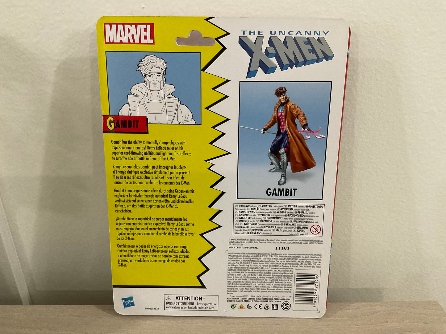 Marvel Legends 6" Retro Collection X-Men Gambit Figure (Substandard)